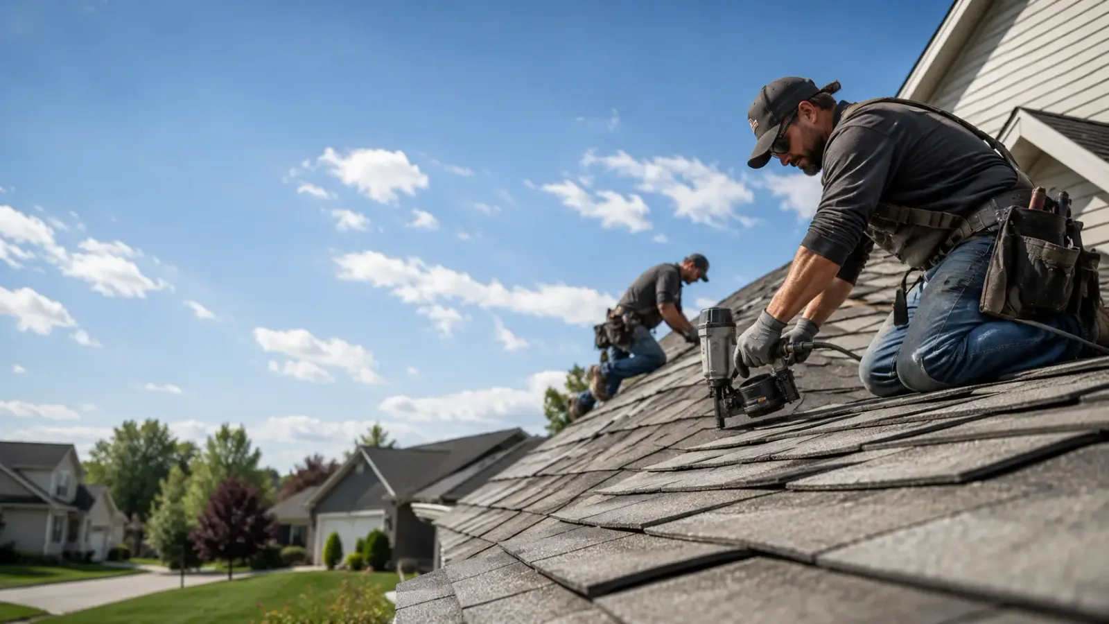 Storm Damage Roof Repair in Linn, KS near me